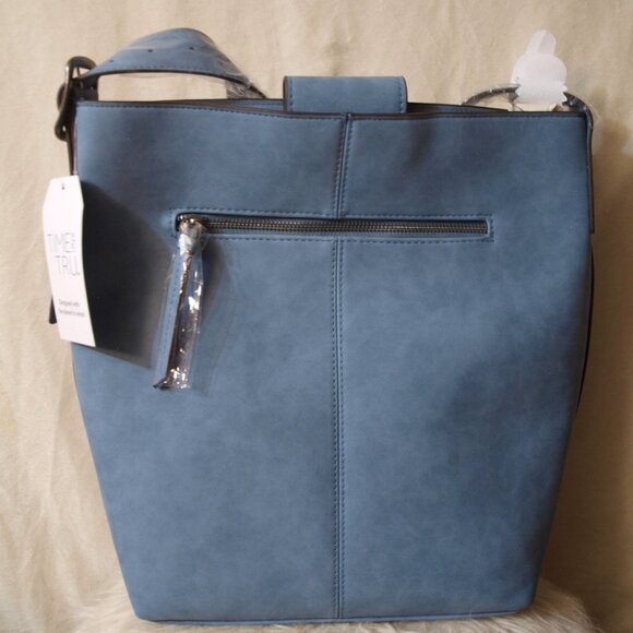 NEW Light Blue PURSE Size Large By Time And Tru - Picture 2 of 3